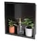 Alfi Brand 16" x 16" Brushed Black PVD Steel Square Single Shelf Shower Niche ABNP1616-BB - alternate 2